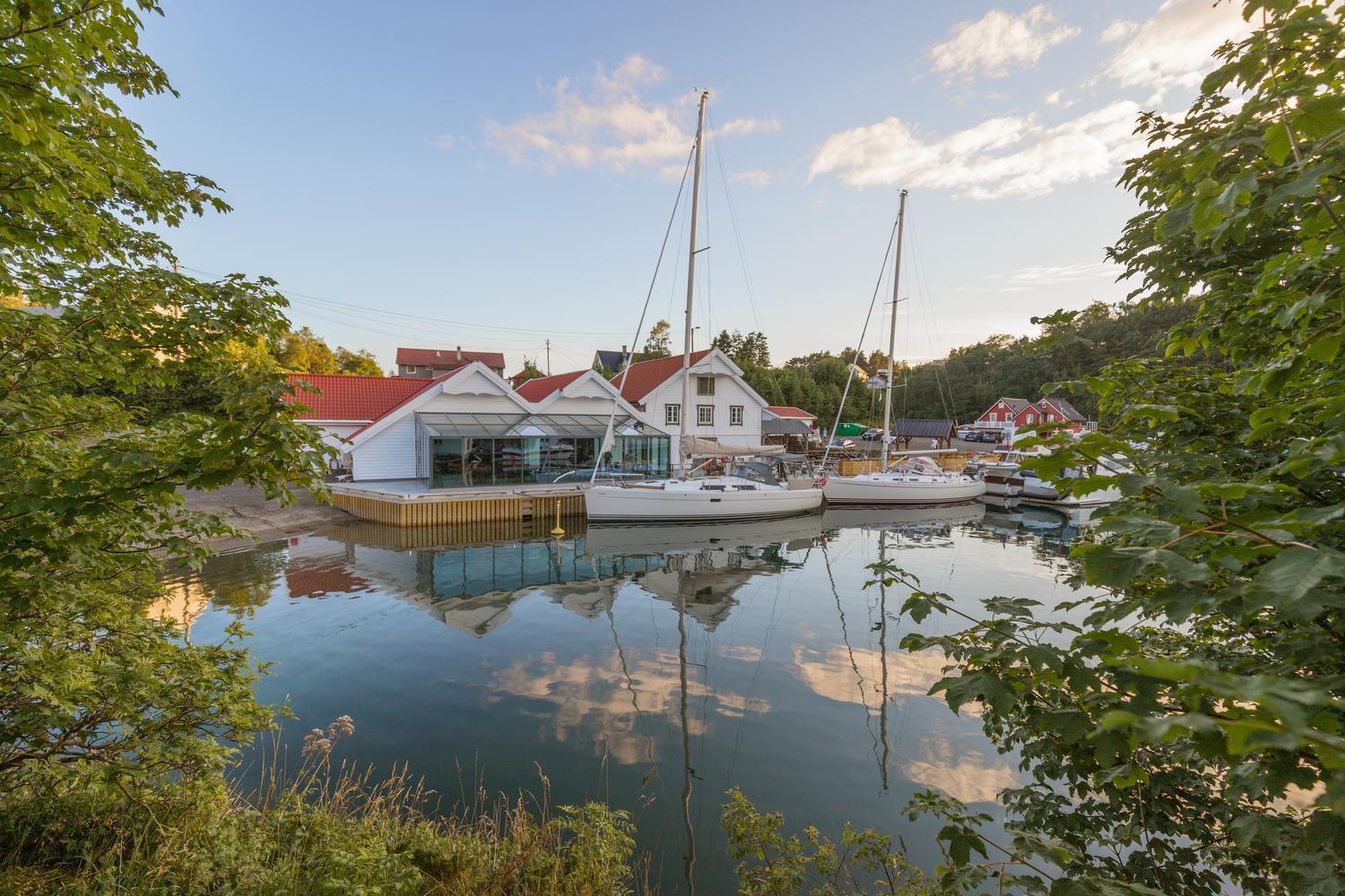 Kulleseidkanalen Gjestehamn Bomlo Exteriér fotografie